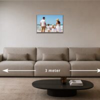 Foto op canvas 40x60 – 60 × 40 cm boven een bank